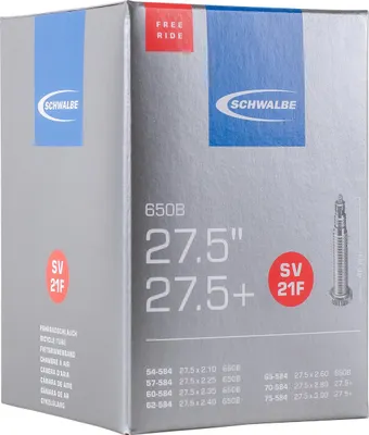 Image de Schwalbe 10400073 chambre à air vélo valve Presta 27.5" 53 - 76.2 mm