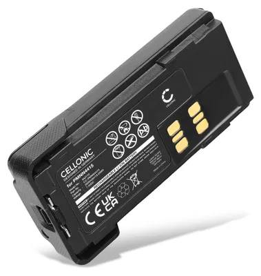 Produktbild von CELLONIC 1x Akku für Funkgerät Kompatibel mit Motorola DP4400E, DP2400, DP2600, PMNN4415 - (2600mAh, 7.4V)