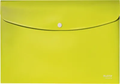 Immagine prodotto di 10x LEITZ 46780015 Tasche per documenti Riciclare DIN A4 giallo grana