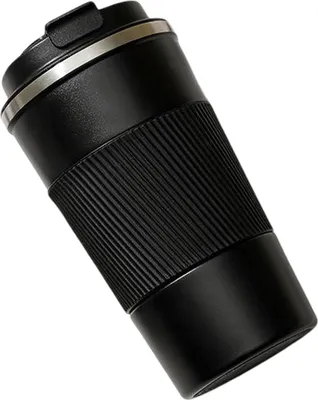 Produktbild von Intelligenter Kaffeebecher mit Temperaturmessung, Thermosbecher aus Edelstahl 304, tragbarer Auto-Vakuum-Wasserbecher, Damenbecher