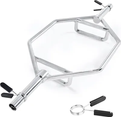 Produktbild von Trap Bar Hex Bar Barbell Weightlifting for Squat Shrug Deadlift 50 mm