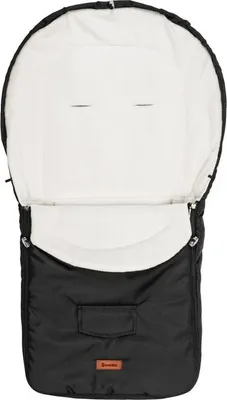 Produktbild von SENSILLO Fusack Kinderwagen Winter Fusack Buggy - 95x40cm - Schwarz