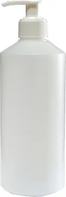 Produktbild von membraclean Pumpflasche, 500ml, leer, mit Pumpaufsatz, DIN 28/410, lebensmittelecht