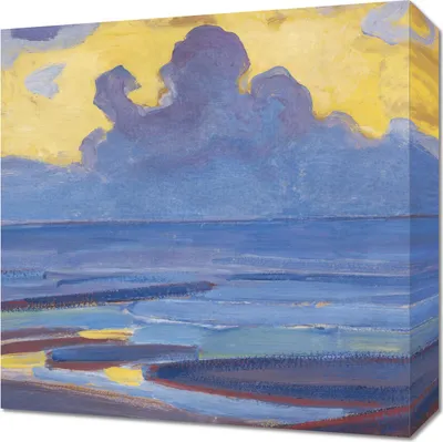 Image de Tableau 40 x 40 cm By the Sea, Piet Mondrian Vintage pour le salon
