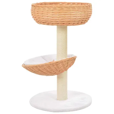 Image de vidaXL Arbre à chat Sisal Saule naturel