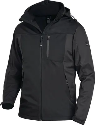 Produktbild von Softshelljacke JANNIK, anthrazit-schwarz, Gr.L