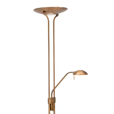 Produktbild von Steinhauer Stehleuchte Biron 2-flammig Bronze Matt 52x27cm