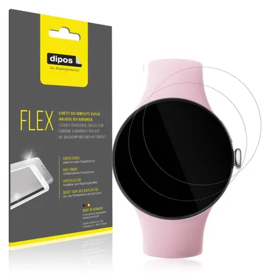 Produktbild von 2x dipos Flex Google Pixel Watch 3 41mm