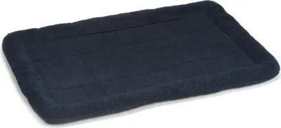 Produktbild von Beeztees - Hundebett - Schaffell - blau - 89x59x6 cm