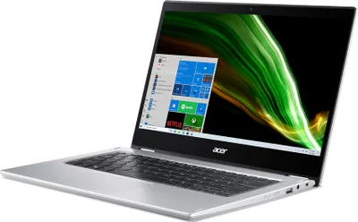 Produktbild von Acer Spin 1 SP114-31-P2AR, Intel® Pentium® Silver, 1,1 GHz, 35,6 cm (14"), 1920 x 1080 Pixel, 4 GB, 128 GB