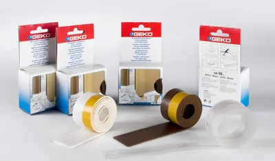Immagine prodotto di Supporto autoadesivo in PVC 38 mm x 100 cm trasparente