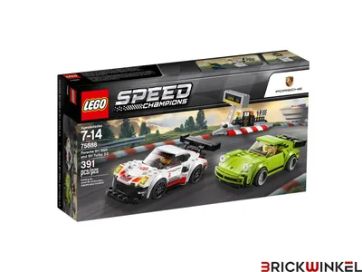 Produktbild von LEGO® Speed Champions Porsche 911 RSR und 911 Turbo 3.0 75888