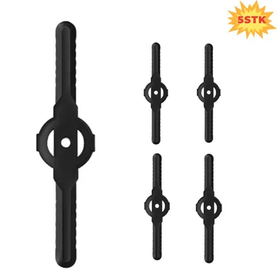 Produktbild von 5er Ersatzklingen aus Kunststoff,Ersatzmesser Rasentrimmer,Rasentrimmer Zubehör Rasentrimmer Messer Kunststoff Universal Rasentrimmer Messer Kompatibe