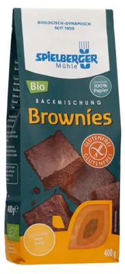 Zdjęcie produktu dla Brownies - bezglutenowa mieszanka do pieczenia 400g