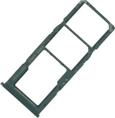 Produktbild von Simkarten Halter für Samsung Galaxy A70 (SM-A705F), Schwarz