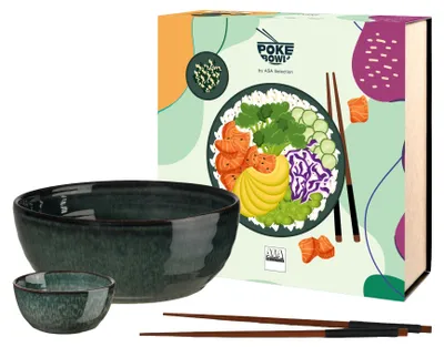 Obrázok produktu pre Sada misiek na poke od ASA Selection | Ocean : Farba: Ocean
