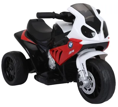 Obrázek produktu pro Elektrické dětské motocykly - BMW tříkolka | Barva: Červená | Rozměry: 14,56 x 25,98 x 17,32 cm