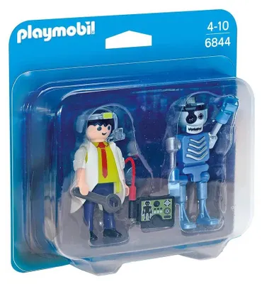 Immagine prodotto di PLAYMOBIL 6844 - Pacchetto Duo Professore e Robot