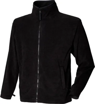 Image de Henbury - Veste polaire pour homme PC6287 (S) (Noir)