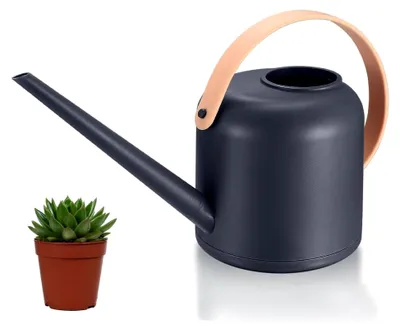 Produktbild von Gießkanne für Zimmerpflanzen, 1,7 L kleine Gießkanne mit langem Auslauf für Innen- und Außenpflanzen