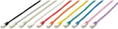 Immagine prodotto di equip CU cavo patch S/FTP 2xRJ45 Cat.6a rosso 1,0m