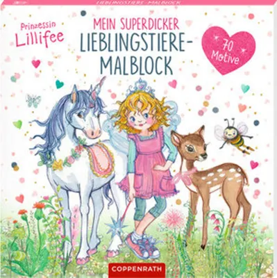 Image de Mein superdicker Lieblingstiere-Malblock