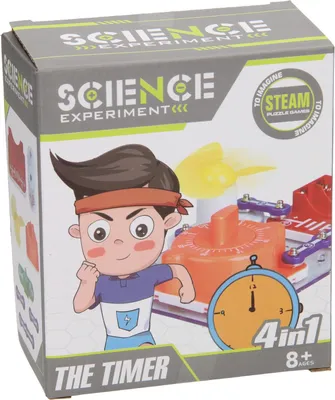 Image de Expérience scientifique avec minuterie et lampe de poche 2en1