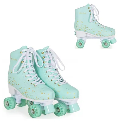 Produktbild von Byox Rollschuhe Wish ABEC-5 Lager, Glitzerräder, Tragetasche verschiedene Größe S (31-34)
