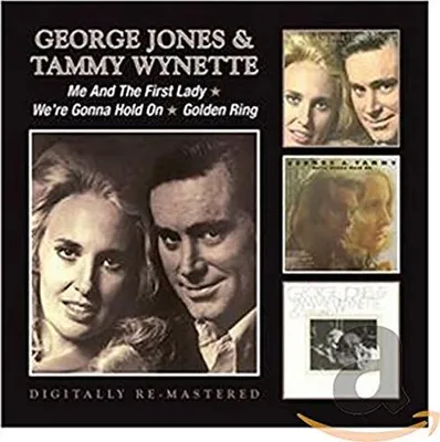 Produktbild von George Jones & Tammy Wynette - Ich und die First Lady/Wir werden auf/Golden Ring CD festhalten