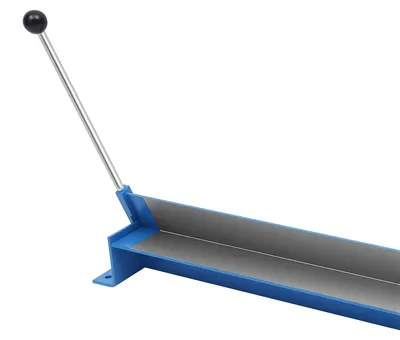 Produktbild von Blechabkantbank 91,4 cm - Manuelle Blechbiegemaschine - Biegewinkel 0–90° - Kohlenstoffstahl 1,2 mm - Kupfer/Aluminium 1,5 mm - Bolzenmontiert