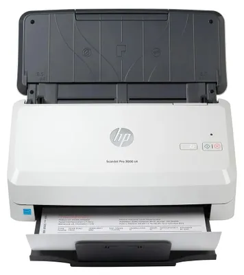 Zdjęcie produktu dla Skaner z procesorem dokumentów HP Scanjet Pro 3000 s4 600 x 600 DPI A4 czarny, biały