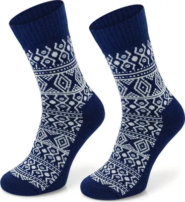 Produktbild von SKIETY Comodo Everyday Hiking Merino Wandersocken, Marineblau - 43-46