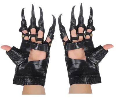 Productafbeelding van Draktenklauw-handschoenen, fantasieaccessoire, cosplay-accessoire, damesdraktenklauw, one size