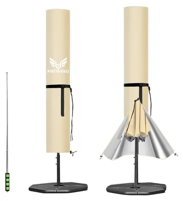 Productafbeelding van Beschermhoes voor Parasol 2-4 m UV-bescherming en Waterdicht