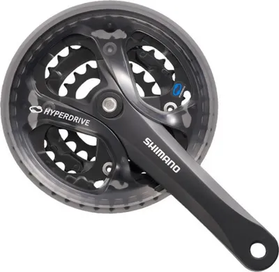 Image de SHIMANO Acera FCM361, garniture de manivelle, noir, SH-EFCM361C222CL