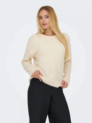 Immagine prodotto di only maglie donna only 15358597 hazel whitecap gray