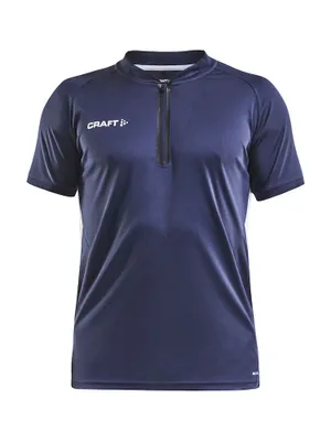Produktbild von Craft Polo Shirt Pro Control Impact Herren Navy Weiß, Grösse:S