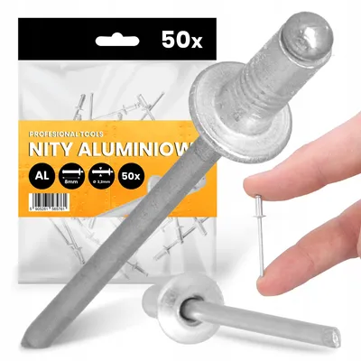 Produktbild von TRCR Blindnieten Aluminium Stahl 3,2x8 mm 50 Stück