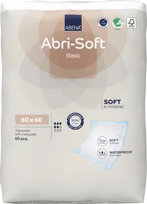 Zdjęcie produktu dla Ochraniacze na materace dla osób z nietrzymaniem moczu - 60 x 60 cm - 60 sztuk