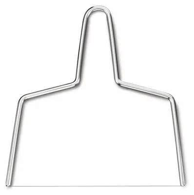 Kaasmes mit Drahtbügel, rostfreier Stahl, 24 cm