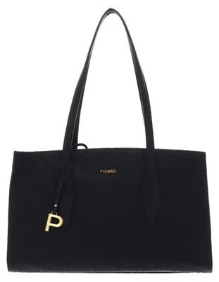Immagine prodotto di PICARD Pelle borsa a tracolla borsa shopper Day Trip Shopper Black nero