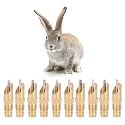 Obrázek produktu pro 10 ks automatických napáječů pro lišky a králíky, příslušenství ke klecím