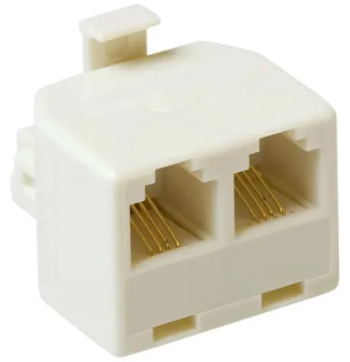 Zdjęcie produktu dla ACT TD1506, RJ-12, 2x RJ-12, Biały