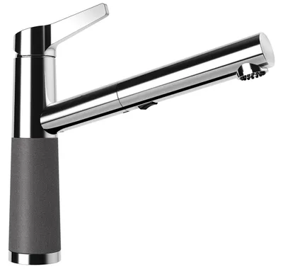 Produktbild von SCHOCK Armatur SC-510 in STONE mit Zugauslauf / CRISTADUR®