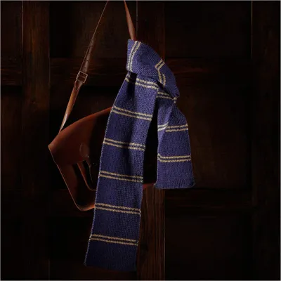 Produktbild von ThumbsUp! Harry Potter Strick-Set Schal     Ravenclaw  blau