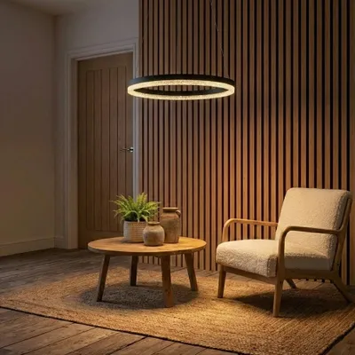 Productafbeelding van Hanglamp Adria zwart Ø 60cm