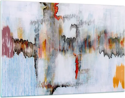 Produktbild von Bilder auf glas - Abstraktion modern - 120x80cm - Glasbilder - Wandbilder - Kunstdruck - zum Aufhängen bereit - Wanddekoration aus Glas - Glas Bilder - Wandbild auf Glas - Einteilig - GAA120x80-3676