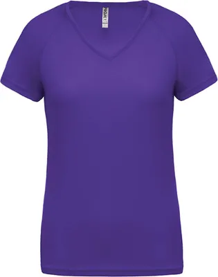 Produktbild von Proact Damen Sport T-Shirt Fitness Training Short Sleeve Jersey Shirt, Größe:XS, Farbe:Violet