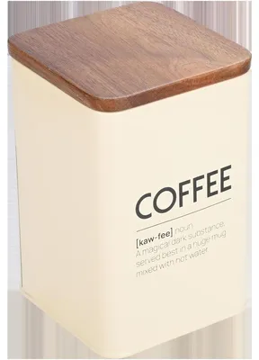 Produktbild von ESTIA Kaffeedose Vorratsdose Metallbehälter Vorratsgefäß Küchenbehälter 15x10x10cm