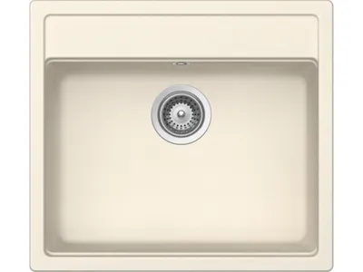 Produktbild von Schock Auflage-Einbauspüle Mono N-100 A Magnolia inkl. Resteschale